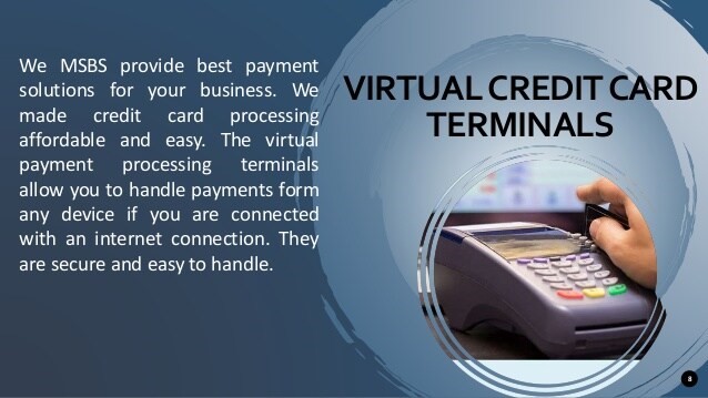 virtual credit card terminal